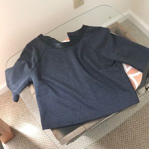 Crop top blouse for work/ petite